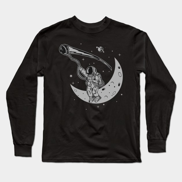 catch the falling star Long Sleeve T-Shirt by beanbeardy